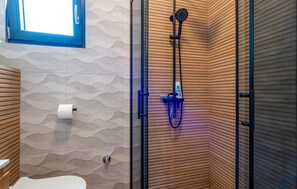 Douche, séchoir à cheveux