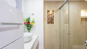 Towels, soap