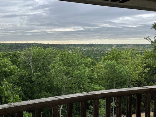 Beautiful hillside view close to the Brazos River