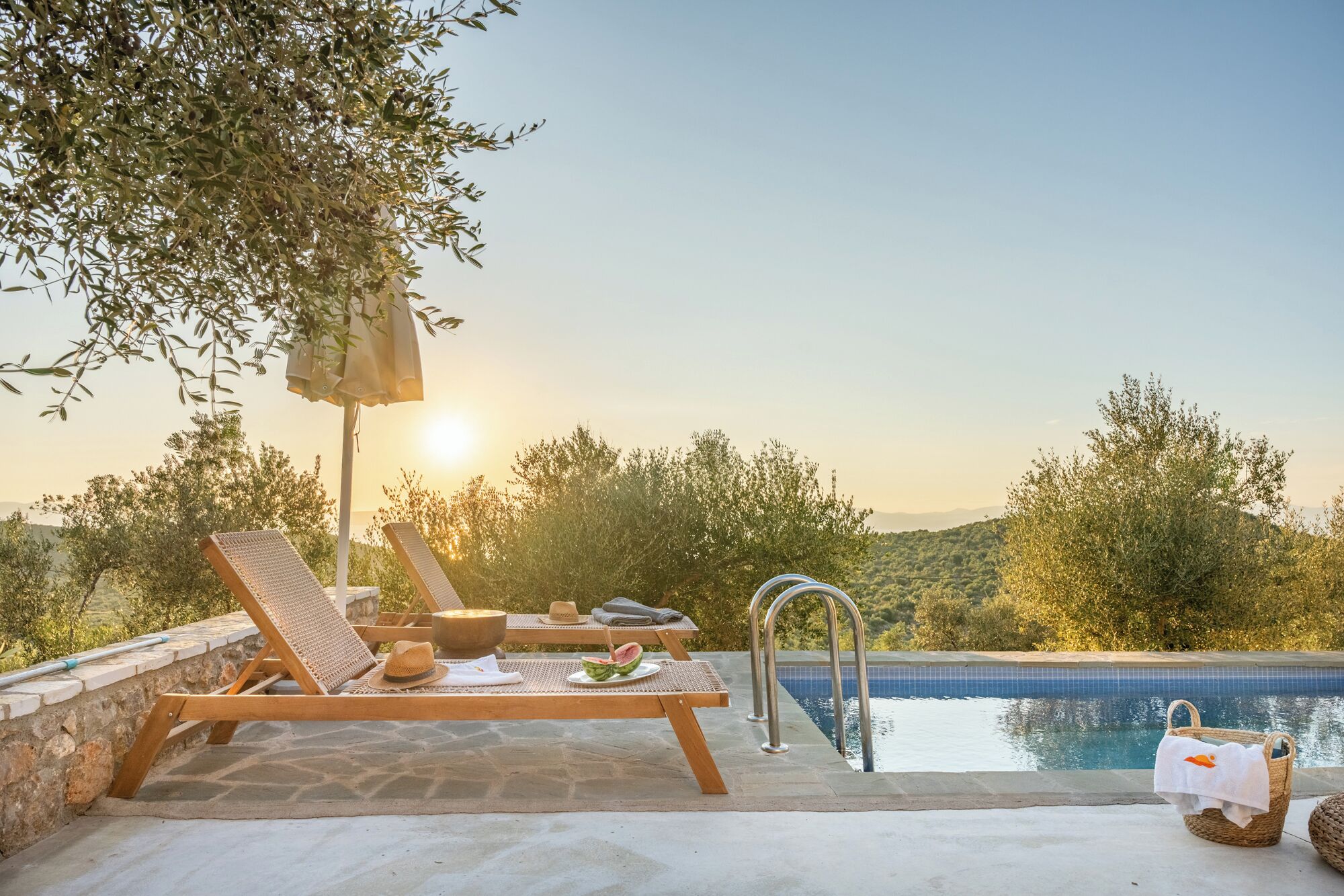 Alberca al aire libre 