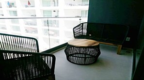 Apartamento Deluxe | Terraza o patio