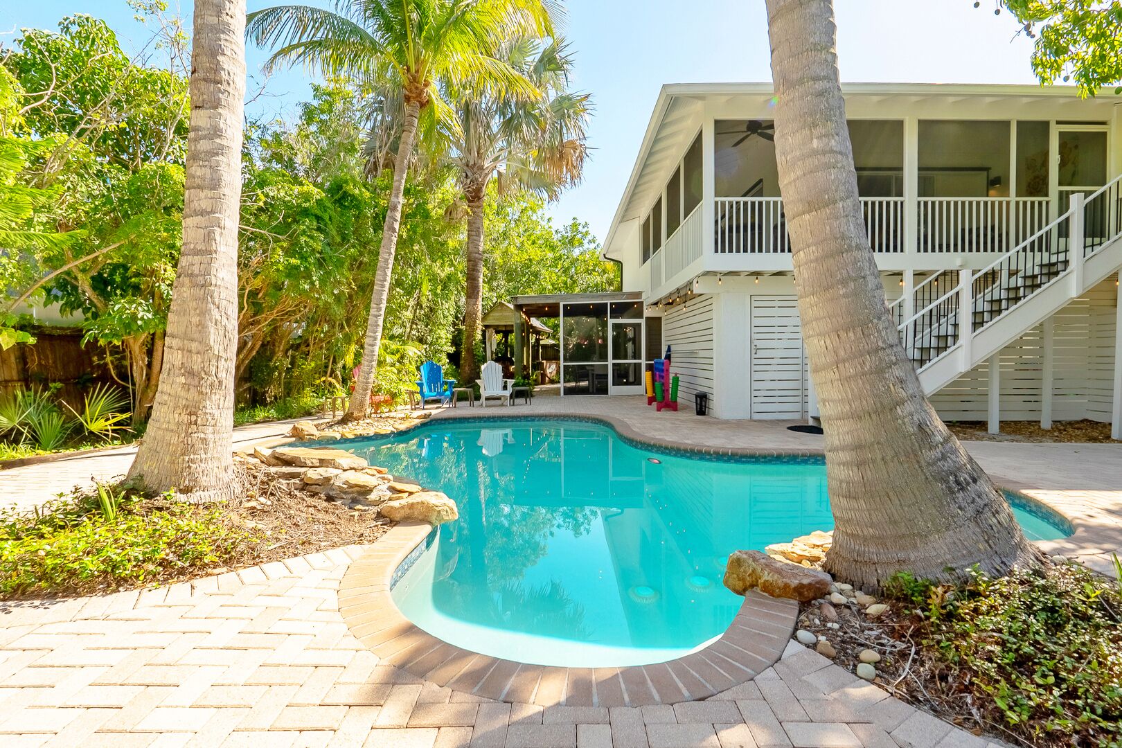 Beach Escape: Pool, 1.5 Blocks to Bay, Walk to Bean Point