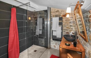 Shower, hair dryer