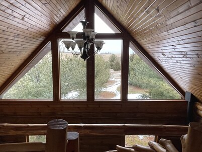 Beautiful rustic and secluded cabin on a dead end lane and close to Galena, IL.