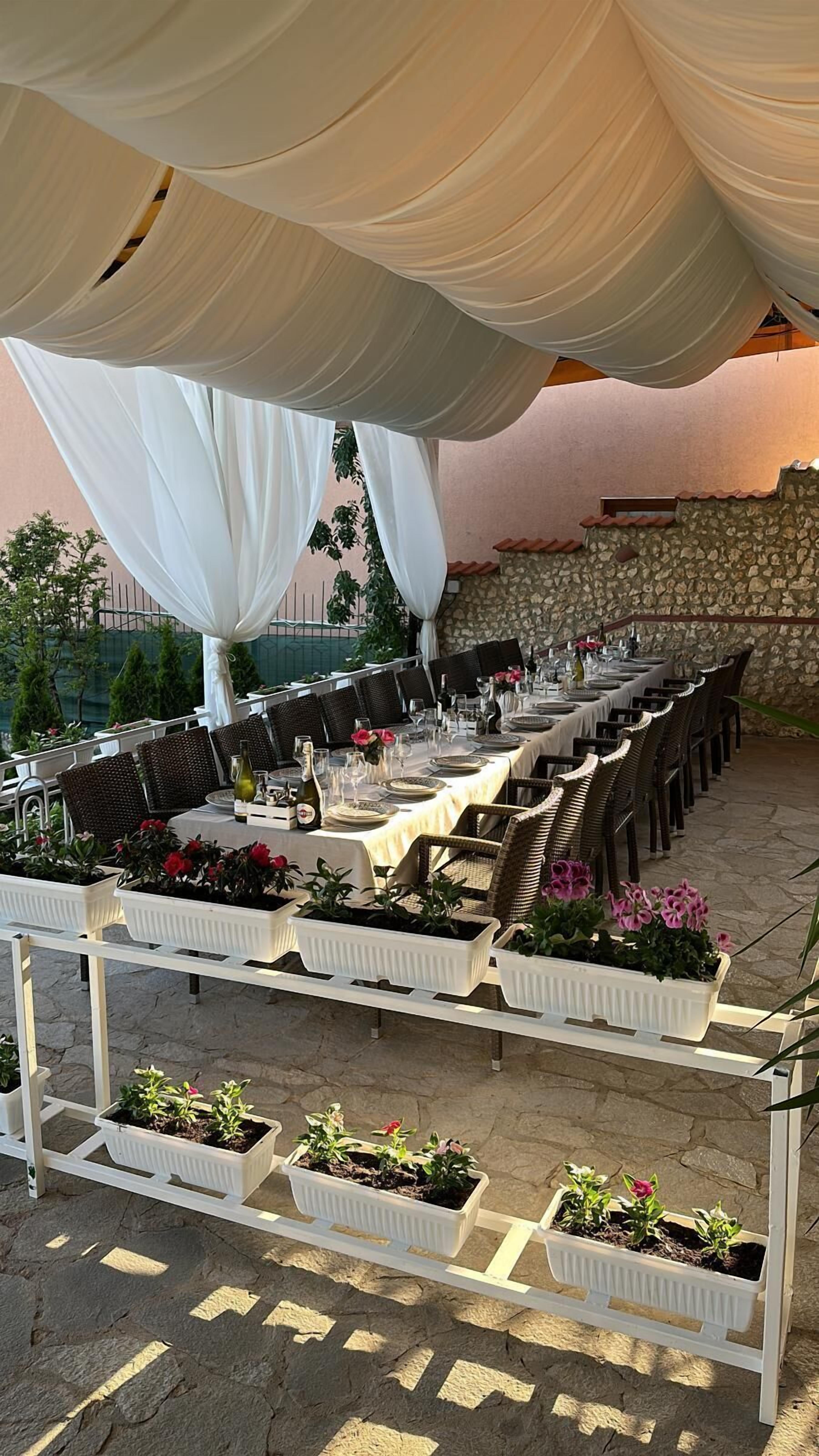 Área de bodas al aire libre