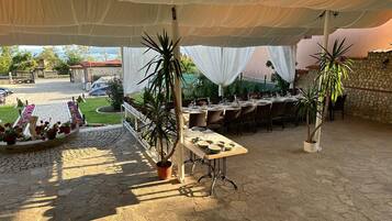 Zona para bodas al aire libre