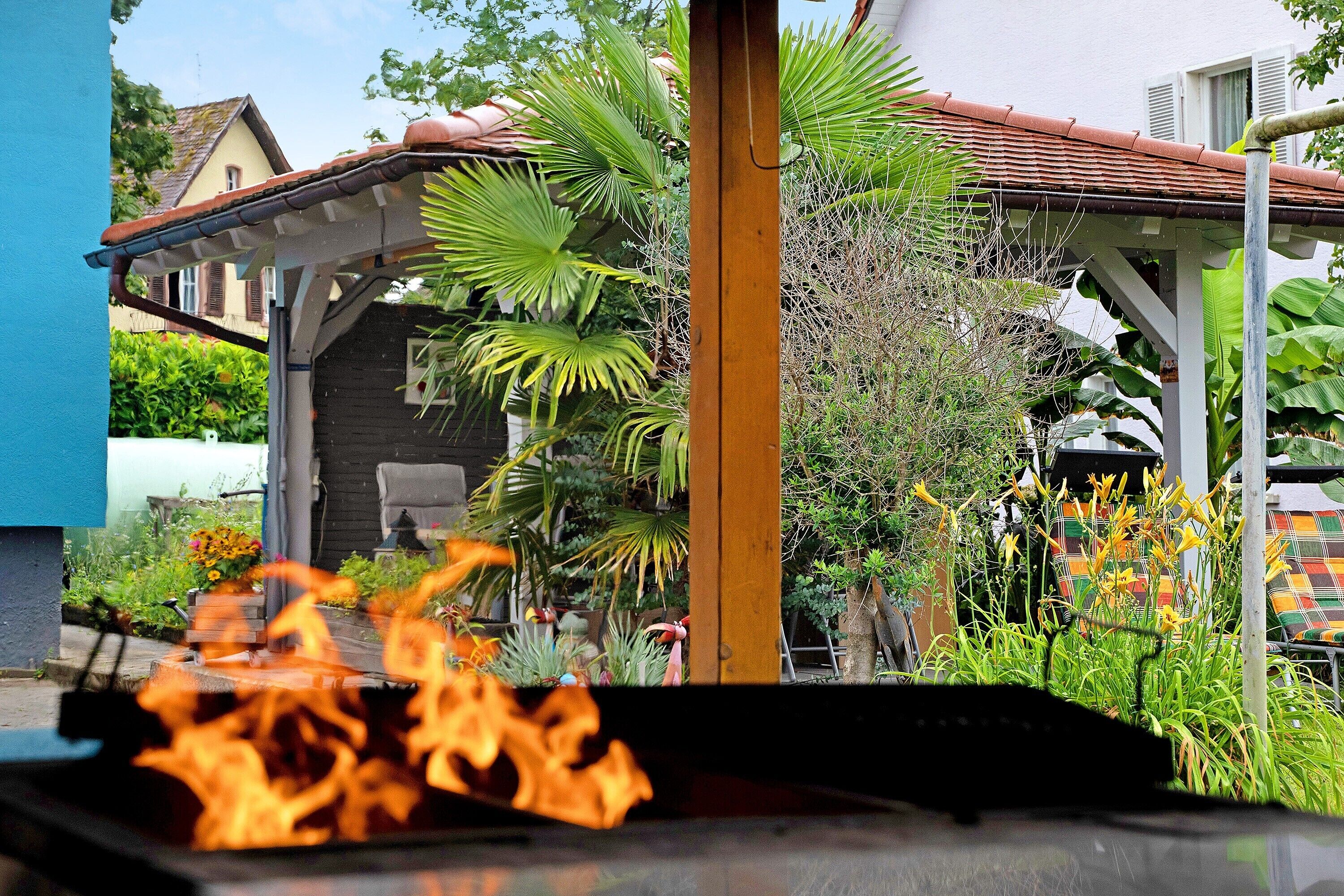 Enceinte de l’hébergement