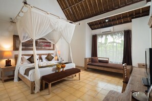 Suite, 1 King Bed, Garden View | In-room safe, desk, free WiFi, bed sheets - The Kanjeng Resort Ubud (Ubud)