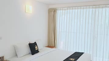 Habitación Deluxe con 1 cama matrimonial o 2 individuales, 1 cama individual grande | 1 habitación, insonorización y wifi gratis