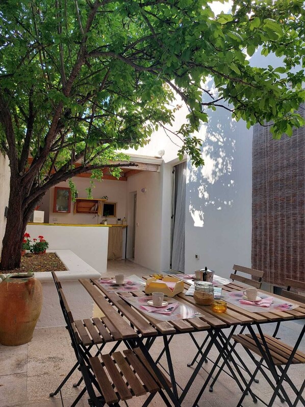 Outdoor dining - Appartamento al mare ad Ugento nel Salento (Ugento)