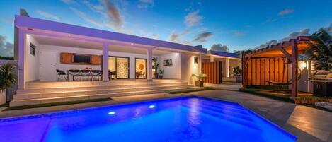 Alberca al aire libre