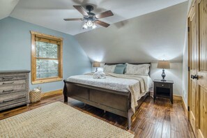 4 bedrooms, iron/ironing board, travel crib, WiFi