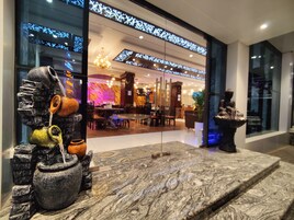 Entrada de la propiedad