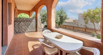 Holiday Home 'La Casa Rosa' with Private Terrace, Private Garden and Air Conditioning