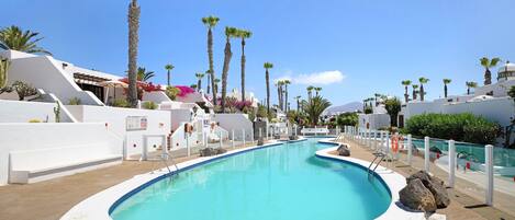 Una piscina climatizada