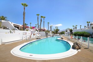 Una piscina riscaldata