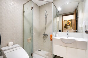 Ducha, cabezal de ducha tipo lluvia, artículos de tocador de diseñador