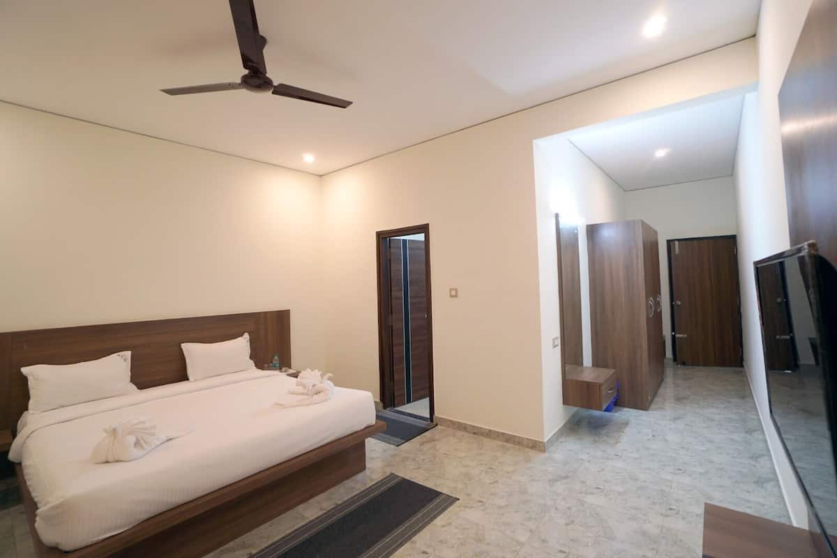 Standard-Doppelzimmer, Stadtblick | Bettwäsche, Rollstuhlgeeignet