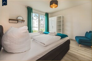 1 bedroom, iron/ironing board, free WiFi