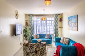 Smart TV - Quzuri Homestay located in Nairobi near the JKIA  and SGR (Machakos)