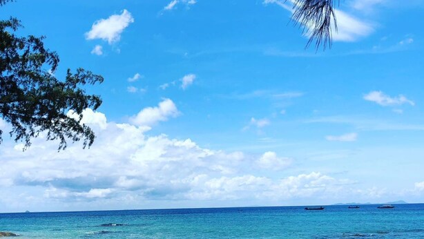 Beach nearby, white sand - Dumba Bay Tioman (Tioman Island)