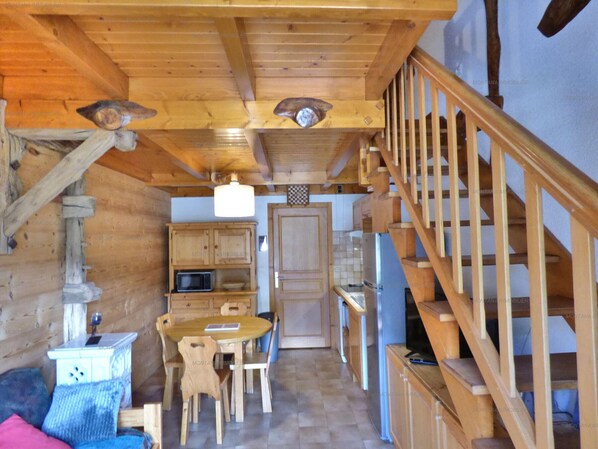 Interior - Beautiful T2+Mezzanine Apartment 40m² Center Le Grand-Bornand (Le Grand-Bornand)