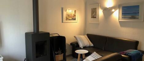 Smart-TV, peis og stereoanlegg