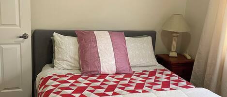 2 bedrooms, in-room safe, iron/ironing board, free WiFi