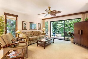 Smart TV - Waikomo Stream Villas 503 – PBAC Membership, Walk to Shops & Ocean (Koloa)