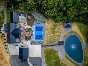 Piscine couverte