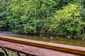 Property grounds - Riverfront w/Grill + Fire Pit | Close to GSMNP! (Walland)