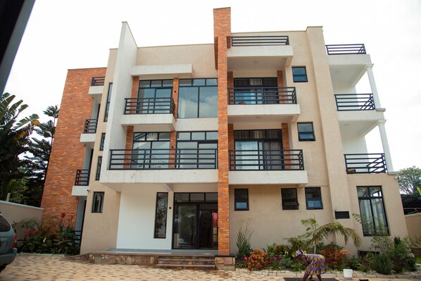 Façade de l’hébergement