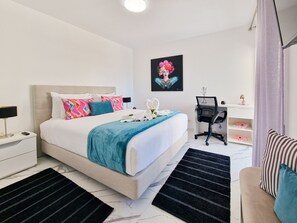 1 Schlafzimmer, Bügeleisen/Bügelbrett, kostenloses WLAN, Bettwäsche