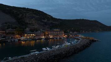 Front of property - evening/night