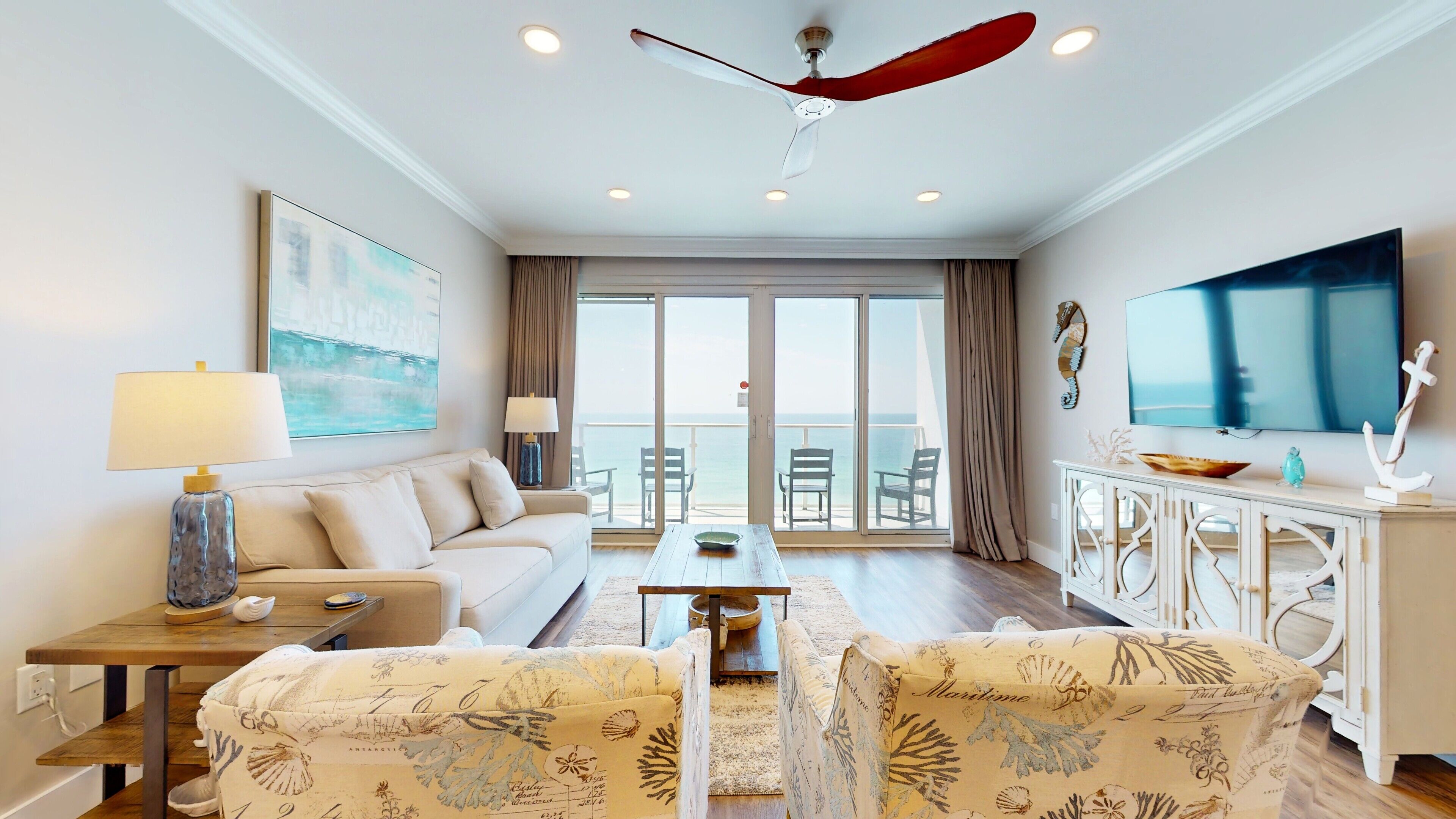 Sterling Sands 807 Gulf Front Stunning view & full reno Perfect beach retreat