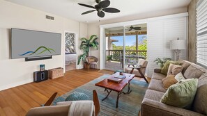 TV, books - Pili Mai 13K By Parrish Kauai - Central Poipu with AC! (Koloa)