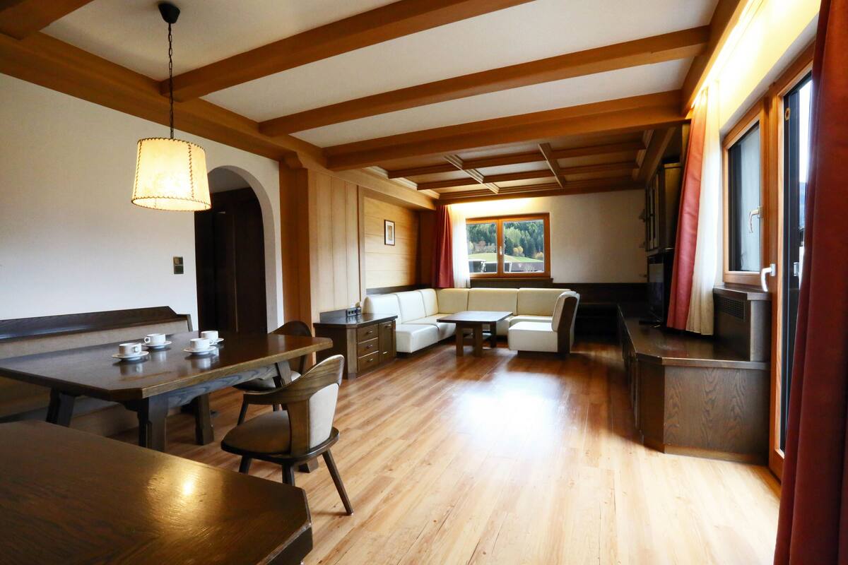 Comfort Apartment | Living area | 32-inch LED TV with satellite channels, TV