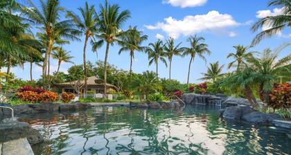 Mauna Lani Beach Club Pass included! Palm Villas B4