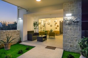 Terrace/patio - Creta Sun,101 Studio,City View (Rethymno)