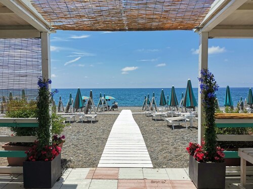 Magarella apartment Scario patio