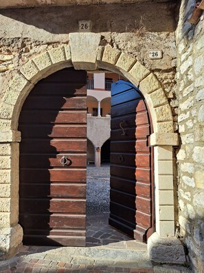 Detalhe da fachada