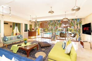 Sitzecke in der Lobby