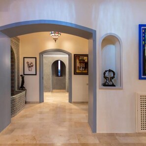 Zona de estar del vestíbulo