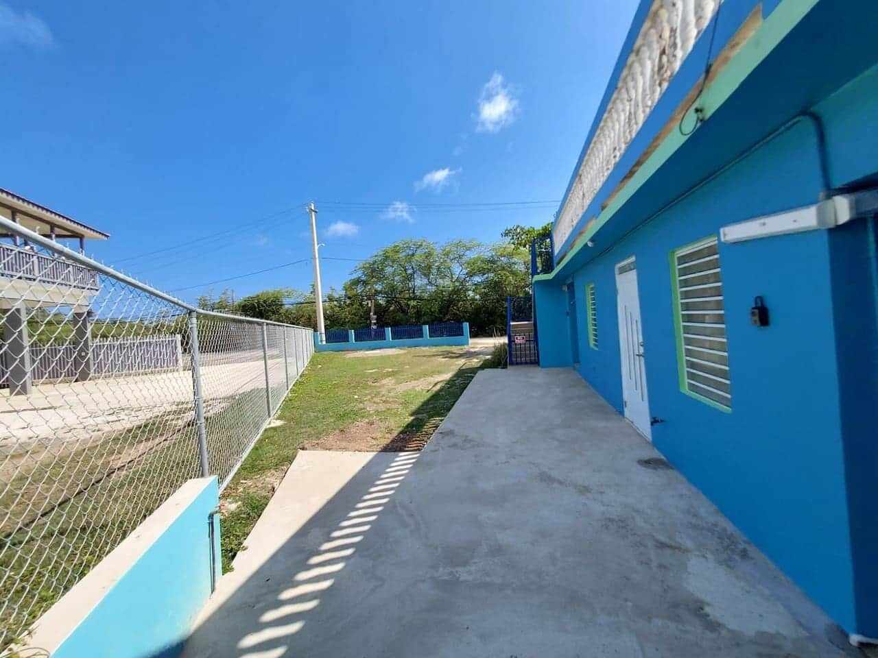 Enceinte de l’hébergement