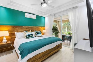 2 bedrooms, desk, iron/ironing board, WiFi - Stylish Ground floor Condo  walking to Town (Tamarindo)