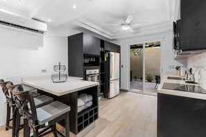 Fridge, microwave, oven, stovetop - Stylish Ground floor Condo  walking to Town (Tamarindo)