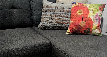 Blue Downtown Stay ~ Eco & Pet Friendly Tiny Twins