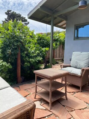 Terrace/patio - Coastal Guest House in Nature (Carpinteria)