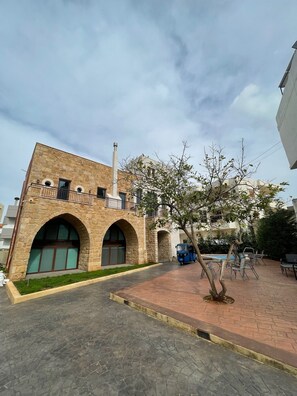 Fassade der Unterkunft