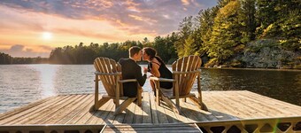 Private & Modern Muskoka Lakefront Cabin